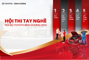 CUỘC THI TAY NGHỀ NỘI BỘ TOYOTA BÌNH DƯƠNG 2024