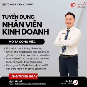 Tuyển dụng nhân viên kinh doanh